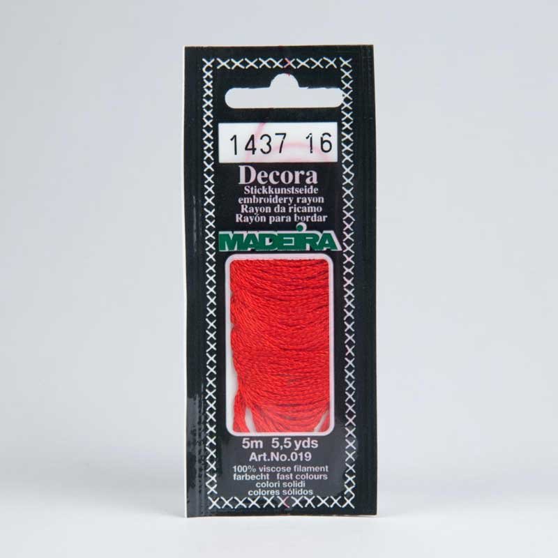 Decora thread for embroidery Madeira 1437