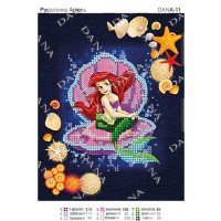 Pattern for beading DANA-11 The Little Mermaid Ariel