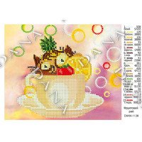 Pattern for beading DANA-1128 Fruit paradise