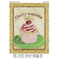 Pattern for beading DANA-1160 Cherry cupcakes