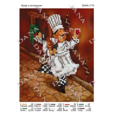 Pattern for beading DANA-1175 Chef with verve