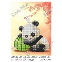 Pattern for beading DANA-1204 Panda