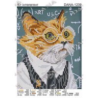 Pattern for beading DANA-1239 Cat intellectual