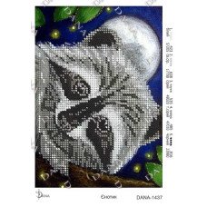 Pattern for beading DANA-1437 Raccoon