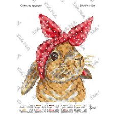 Pattern for beading DANA-1439 Stylish rabbit