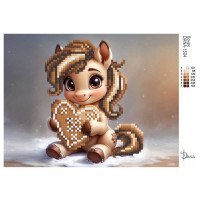 Pattern for beading DANA-1504 Gnome