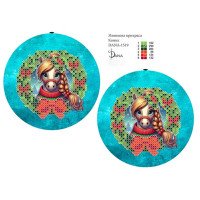 Pattern for beading DANA-1519 Christmas tree decoration. Gnome