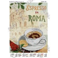 Pattern for beading DANA-186 Espresso in Rome