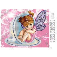 Pattern beading DANA-2169 Fairy in a cup