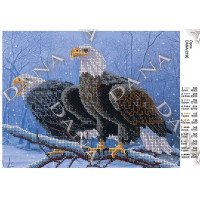 Pattern beading DANA-2196 Eagles