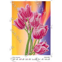 Cхема для вышивки бисером  ДАНА-2206 Нежные тюльпаны