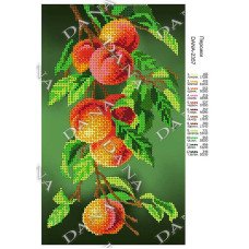 Pattern beading DANA-2357 Peaches