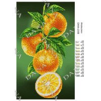 Cхема для вышивки бисером  ДАНА-2359 Апельсин