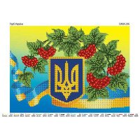 Cхема для вышивки бисером  ДАНА-246 Герб Украины