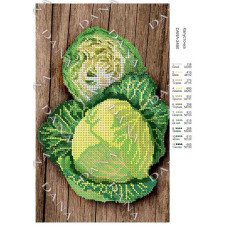 Pattern beading DANA-2460 Cabbage