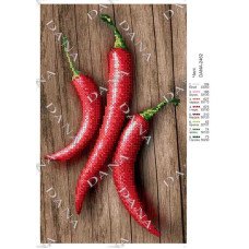 Pattern beading DANA-2462 Chili pepper