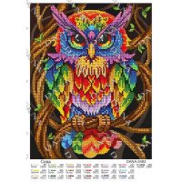 Pattern beading DANA-2483 Owl
