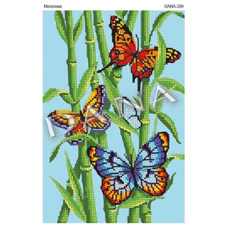 Pattern beading DANA-299 Butterflies