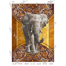 Pattern beading DANA-3197 Elephant