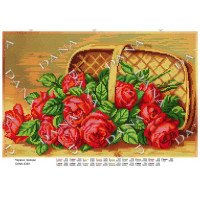 Pattern beading DANA-3350 Red roses