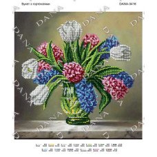 Pattern beading DANA-3416 Bouquet with hydrangeas