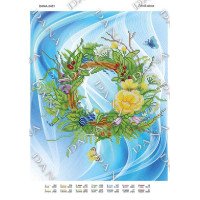 Pattern beading DANA-3461 Summer wreath