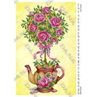 Pattern beading DANA-3463 Tea roses