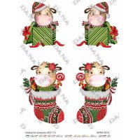 Pattern beading DANA-3512 Christmas tree decorations-2021