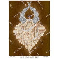 Cхема для вышивки бисером  ДАНА-3557 Ангел Мира