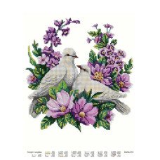 Pattern beading DANA-357 Pigeon and dove