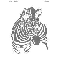 Pattern beading DANA-358 Zebra