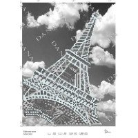Pattern beading DANA-3630 Eiffel Tower