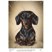 Pattern beading DANA-3657 Dachshund