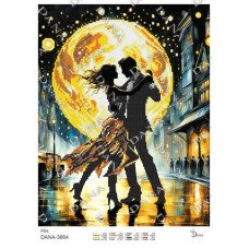 Cхема для вышивки бисером  ДАНА-3664 Ночь