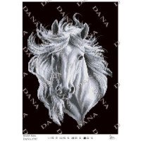 Pattern beading DANA-3707 White Horse