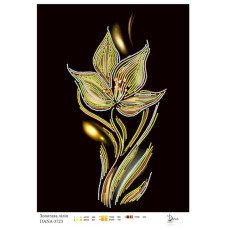 Схема для вишивання бісером ДАНА-3723 Золотава лілія