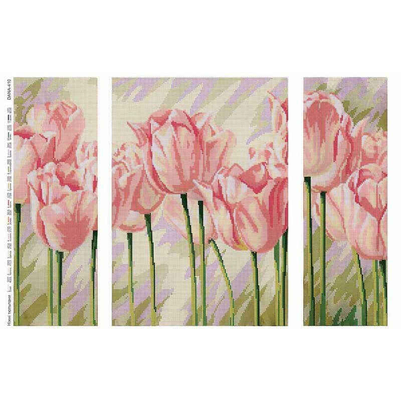 Pattern beading DANA-410 Delicate tulips