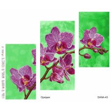 Pattern beading DANA-43 Orchid