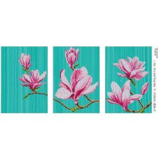 Pattern beading DANA-46 Magnolia flowers