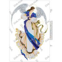 Cхема для вышивки бисером  ДАНА-844 Ангел