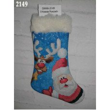 Christmas stocking for beadwork DANA 2149CS
