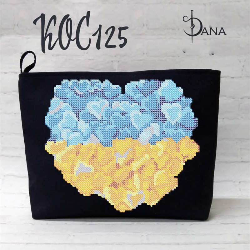Cosmetic bag for bead embroidery DANA KOC-125