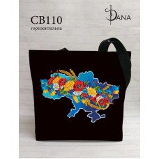 Сумка шоппер для вишивки бісером ДАНА СВ-110 Україна Єдина