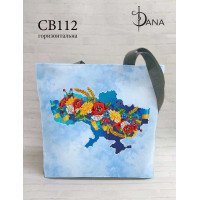 Сумка шоппер для вишивки бісером ДАНА СВ-112 Україна Єдина
