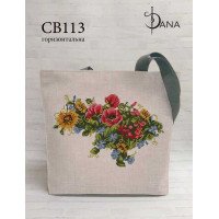Сумка шоппер для вышивки бисером ДАНА СВ-113 Цветочная Украина