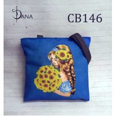 Shopper bag for beading DANA CB-146 Sunflowers