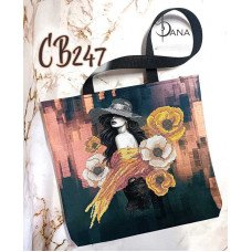 Сумка шоппер для вышивки бисером ДАНА СВ-247