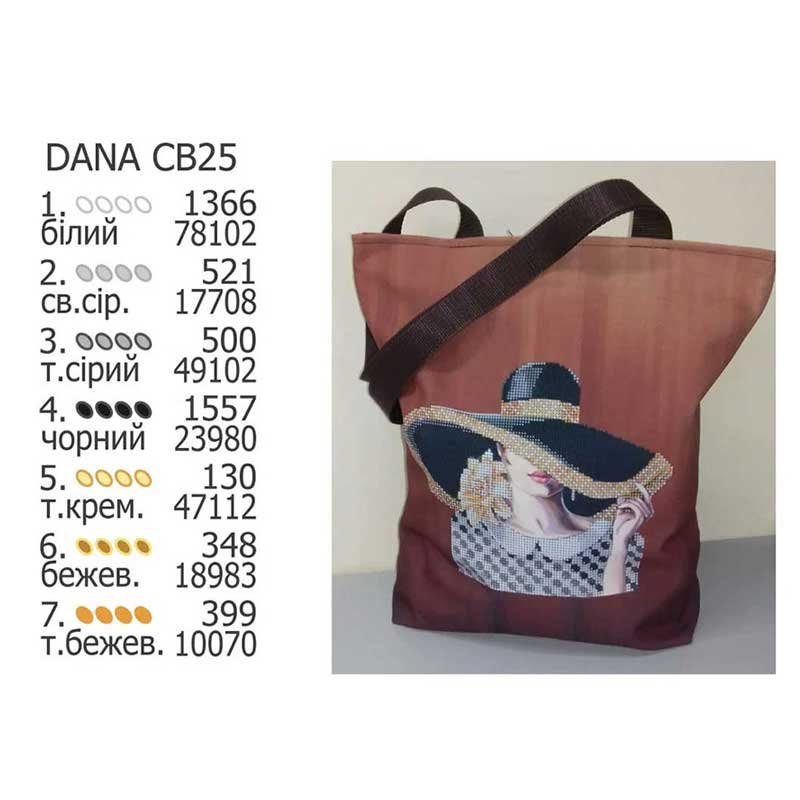 Shopper bag for beading DANA CB-25