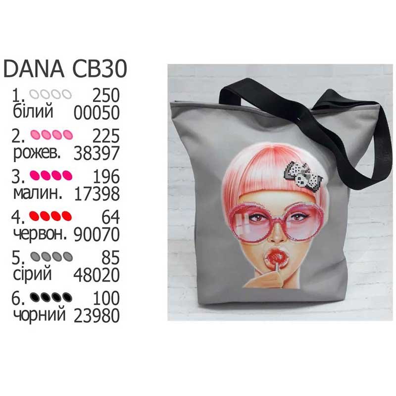 Shopper bag for beading DANA CB-30