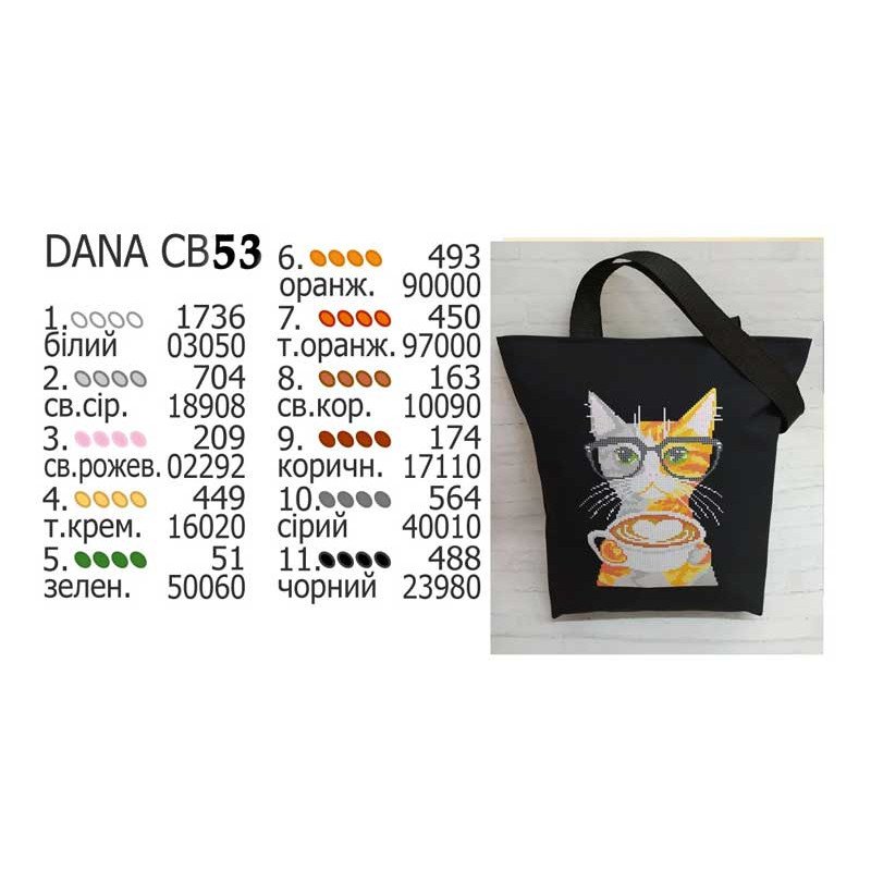 Shopper bag for beading DANA CB-53